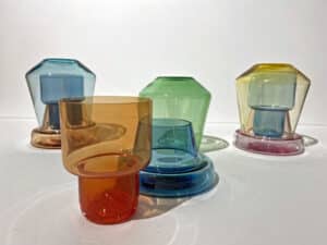 Cornelius Réer Trii, dreiteiliges Glasobjekt