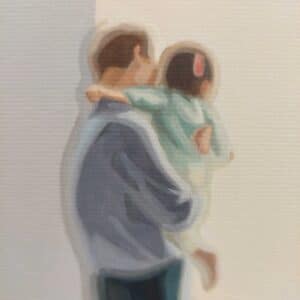 Sun Yun Park Peoplescape, Nr. 33 Öl auf Leinwand 140 x 100 cm Unikat