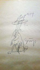 Josef Beuys Hase mit Hut