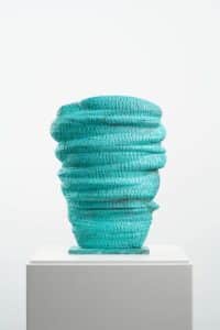 Tony Cragg Type Face, 2021 Bronze 32 x 24 x 11cm