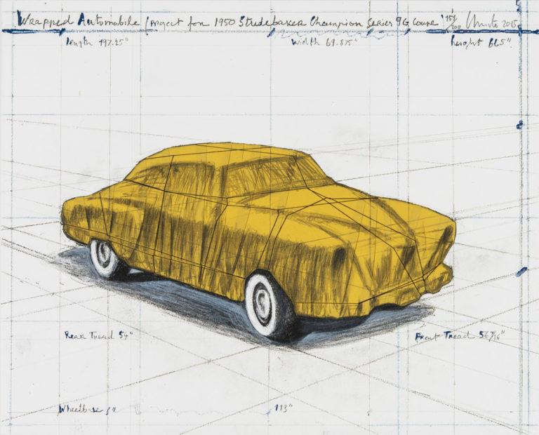 Christo Wrapped Automobile Studebaker, 2015