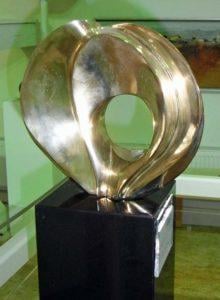 Wolfgang Lamché Eva Bronze, poliert Auflage 8 Ex. Höhe ca. 24 cm (ohne Sockel)