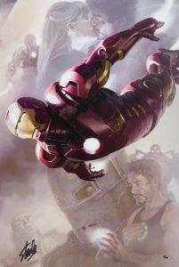 Marvel Studio signed by Stan Lee Legends: Iron Man Fine Art Print/Leinwand ca. 76 x 51 cm Auflage 195 Exemplare
