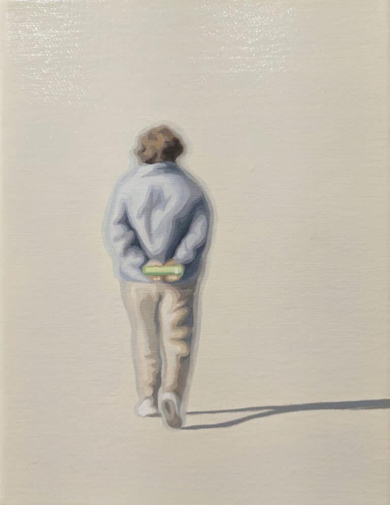 Sun Yun Park Peoplescape, Nr. 48 Öl/Leinwand 24 x 18 cm Unikat