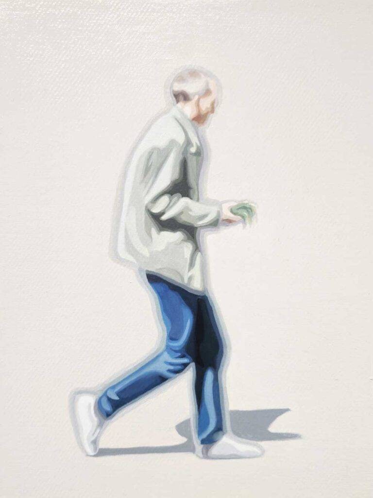 Sun Yun Park Nr. 65 Öl auf Leinwand 24 x 18 cm Unikat