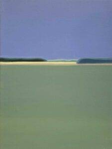 Sun Yun Park ohne Titel Öl auf Leinwand 24 x 18 cm Unikat