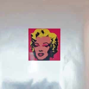 Andy Warhol Silver Edition, 1985 Farbserigrafie 48 x 48 cm