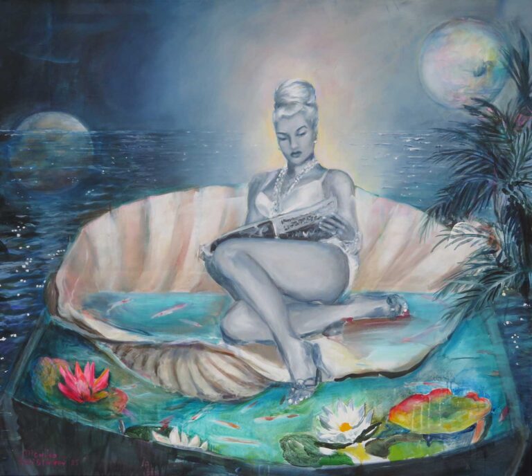 Monika Kaiblinger Venus Acryl auf Leinwand 125 x 140 cm Unikat