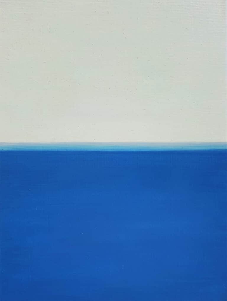 Sun Yun Park Imagiscape, Zen Öl/Leinwand 24 x 180 cm Unikat