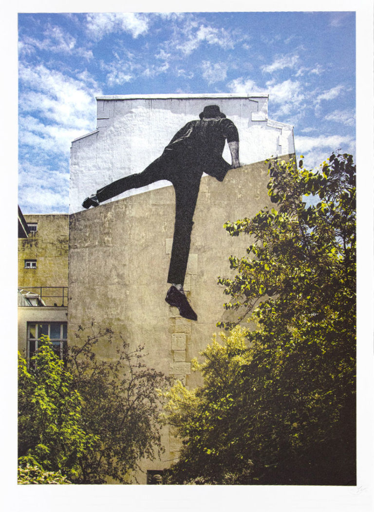 JR No Trespassing, Paris, Frankreich 2021 70 x 50 cm