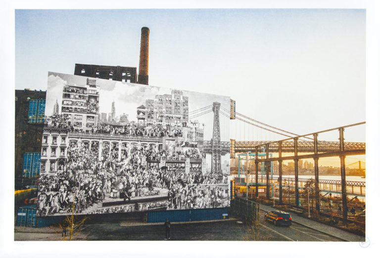 JR The Chronicles of New York City, Domino Park, USA, 2020 70 x 100 cm